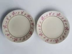 6 assiettes en porcelaine de Limoges - Raynaud & Cie