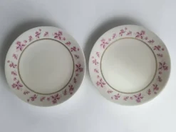 6 assiettes en porcelaine de Limoges - Raynaud & Cie