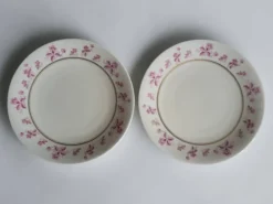 6 assiettes en porcelaine de Limoges - Raynaud & Cie
