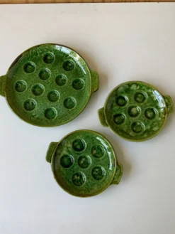 Assiettes à escargots