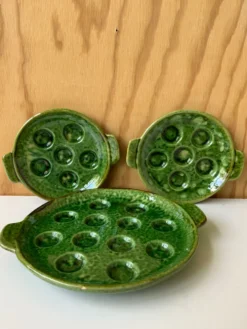 Assiettes à escargots