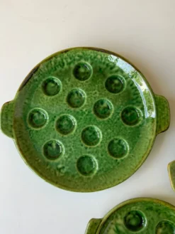 Assiettes à escargots