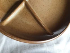 6 assiettes à fondue grès de Brenne France