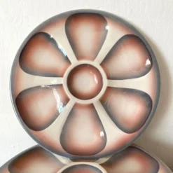 Assiettes à huitres Digoin années 60