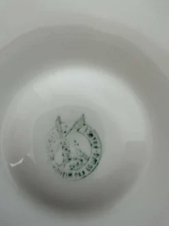 6 assiettes à huitres Moulin des Loups et Orchies 210371