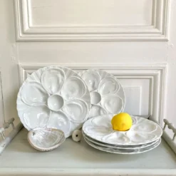 Assiettes à huitres Pillyvuyt