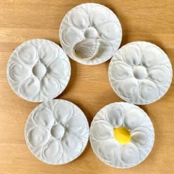 Assiettes à huitres Pillyvuyt