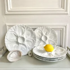 Assiettes à huitres Pillyvuyt