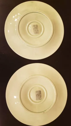 2 Assiettes à huitres Proceram années 50-60