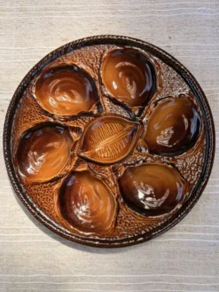 Assiettes à huitres St Clément
