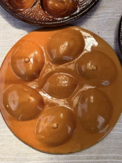 Assiettes à huitres St Clément