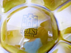 3 assiettes à huitres vintage de Gien en porcelaine 2106173
