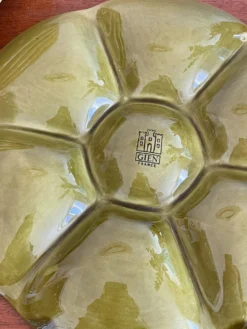 Assiettes à huître en céramique de Gien