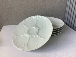 Assiettes à huîtres Bareuther Waldsassen Bavaria