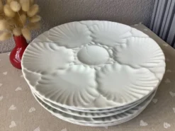 Assiettes à huîtres Bareuther Waldsassen Bavaria