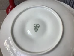 Assiettes à huîtres Bareuther Waldsassen Bavaria