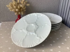 Assiettes à huîtres Bareuther Waldsassen Bavaria