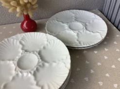 Assiettes à huîtres Bareuther Waldsassen Bavaria