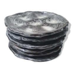 Assiettes à huîtres en céramique