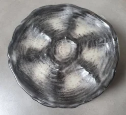 Assiettes à huîtres en céramique