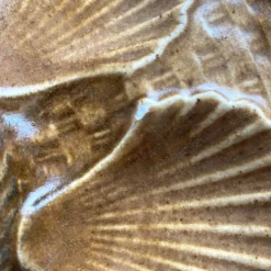 Assiettes à huîtres en grès