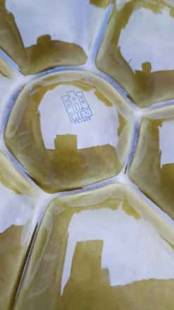 Assiettes à huîtres Gien