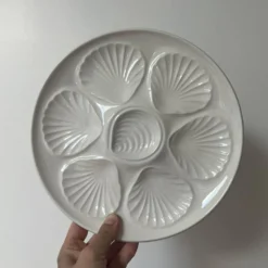 10 assiettes à huîtres Le Printemps Paris