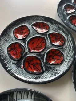 Assiettes à huîtres MBFA Pornic