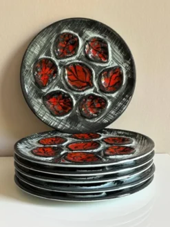 Assiettes à huîtres MBFA Pornic
