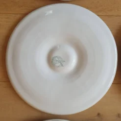 6 assiettes à huîtres Moulin des Loups