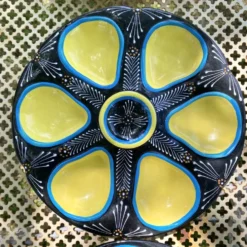 Assiettes à huîtres Quimper art de la table ou décoration murale