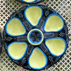 Assiettes à huîtres Quimper art de la table ou décoration murale