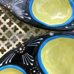 Assiettes à huîtres Quimper art de la table ou décoration murale