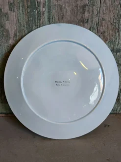 Assiettes à huîtres vintage françaises de Pornic