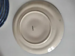6 assiettes à huîtres vintage MBFA Pornic