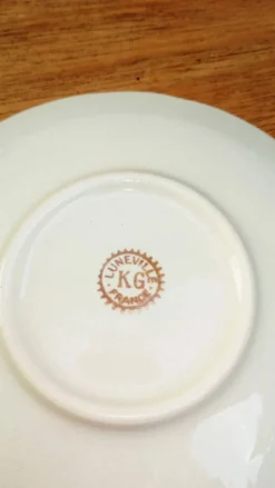 6 assiettes Luneville