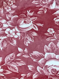 Assiettes à motif fleurs