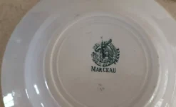5 assiettes Moulin des loups modèle Marceau