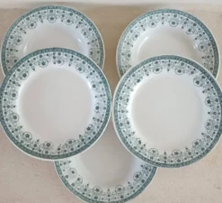 5 assiettes Moulin des loups modèle Marceau