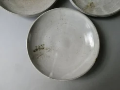 3 assiettes ou petits plats en grès Chantal et Thierry Robert