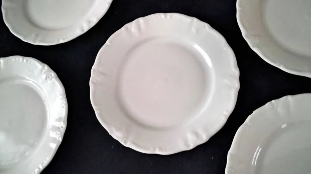 6 Assiettes à pain en Porcelaine de Bavière Winterling