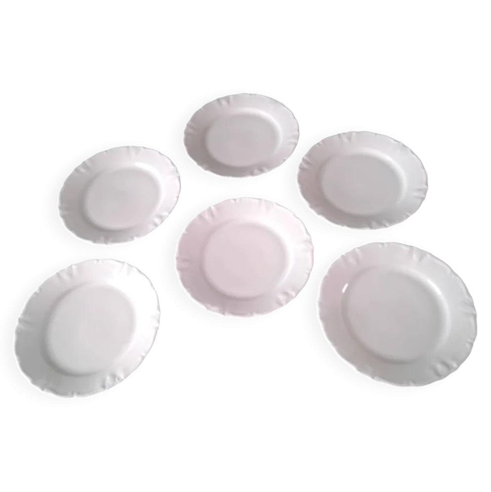 6 Assiettes à pain en Porcelaine de Bavière Winterling