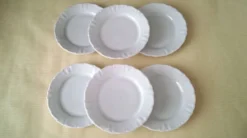 6 Assiettes à pain en Porcelaine de Bavière Winterling