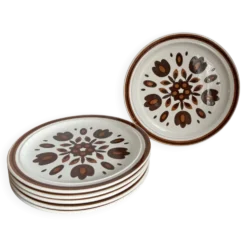 6 assiettes plates