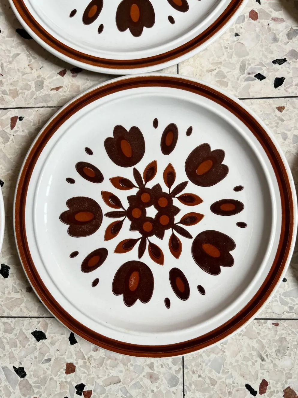 6 assiettes plates