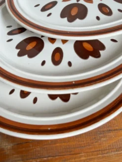 6 assiettes plates
