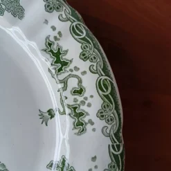 6 assiettes plates anciennes Hamage Moulin des loups