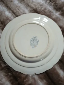 10 assiettes plates anciennes