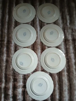 10 assiettes plates anciennes