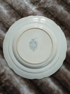 10 assiettes plates anciennes